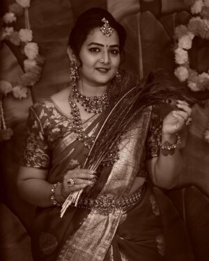 Pooja Murthy Instagram - ❤️Kanmani with no kadhalan🧿