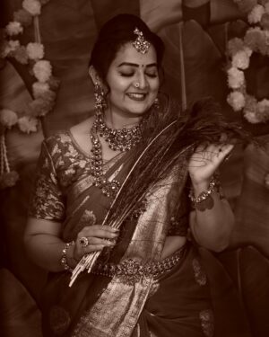 Pooja Murthy Instagram - ❤️Kanmani with no kadhalan🧿