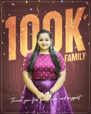 Pooja Murthy Instagram - I feel incredibly lucky and blessed to have received infinite and unconditional love from so many people who consider me their daughter, sister, friend, and girlfriend😜. I cherish the unwavering support that you all provide, which means more to me than the stars and the moon. Thank you for being a part of my 100k strong family. Your precious blessings mean the world to me, and I am committed to making every effort to keep this bond alive, now and forever.
 😊
.
.
.
.

#100k #instafam #bigboss