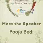 Pooja Bedi Instagram - Meet @poojabediofficial and other trailblazer speakers only at “THE AGEING BLISSFULLY" Well-being Conclave on March 4 & 5 2023, at the National Crafts Museum and Hastkala Academy in New Delhi. Registration is now open! Click the link in our bio to reserve your spot. . . . #poojabedi #ageingblissfully #thepostivityprojectfoundation #blissful #wellness #ageingpositively #mindfulness #mindbodysoul #confidendent #positivevibes #eldercare #peace #freedom #encourage #love #acceptances #newdelhi #india