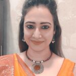 Pooja Joshi Arora Instagram – Thank you so much for this wonderful saari @rachna_handloom .guys these Chanderi saaries are handmade so pls do buy sharing contact detail 7400661032