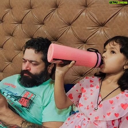Pooja Joshi Arora - 5K Likes - Fun with papa