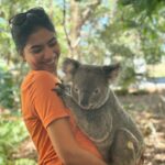 Pooja Kannan Instagram – Met my spirit animal today 🐨