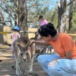 Pooja Kannan Instagram – Met my spirit animal today 🐨