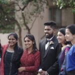 Pooja Kannan Instagram – That was one happy Reunion! ❤️ 
Wishing one of the most coolest professors @sam_david_07 and @prarthna_balamurugan a very happy married life ❤️
