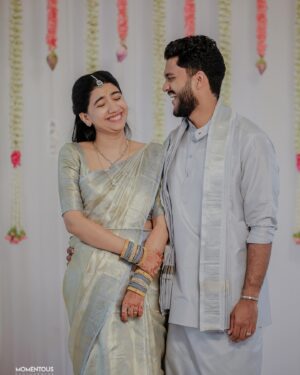 Pooja Kannan Instagram - 21.01.2024 ❤️💍

@momentousfotography 
MUAH @ramya_shiva