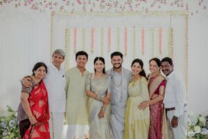 Pooja Kannan Instagram - Bigger family , fuller hearts and too much love that my heart can’t contain ❤️
21.01.2024 💍❤️

@momentousfotography