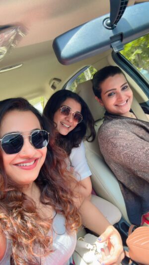 Poojitha Instagram - Wanderlust and highway dust 🧡🧡