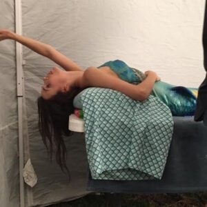 Poppy Drayton Instagram - The Little Mermaid BTS 🧜🏼‍♀️