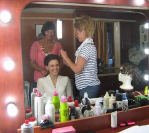 Poppy Drayton Instagram - A shout out to Crews. 

Most people aren't aware of just how many individuals it takes to make a TV series/movie. It's often hundreds of people, across a number of different departments - from lighting, to sound, to hair & make up, to transport, to costume, to A.Ds, to catering, to camera, to art, to playback, to props, to grips, to set dec, to stand-ins, to greens, to SPFX & VFX, to stunts, to background artists... to name a few (sorry, if I've forgotten anyone.) And that's just the on-set crew, don't get me started on pre and post production 😅

Each person is a vital member of their team. And each team has to come together, working with the others in harmony, in order for a movie to be made. That's magic, if you ask me. 

I feel very lucky to have worked with and got to know so many of you, often being welcomed into your homes, lives and hearts. I wish I had photos of everyone, but here are some pics of the ‘few', to represent the ‘many'. 

Thank you. You are, without a doubt, the beating heart of filmmaking ❤️