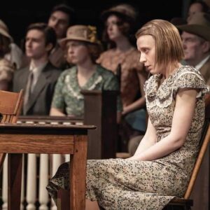 Poppy Lee Friar Instagram - I say farewell to Mayella in #tokillamockingbird today. Thank you to all these people for their encouragement and support whilst telling this difficult story. Absolutely beautiful human beings. Good luck to everyone continuing on the TKAM journey. Thank you to everyone that came to see us. Huge love and gratitude xxx #allrise