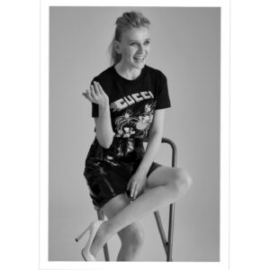 Poppy Lee Friar Instagram - More from the shoot with @make_magazineuk 🖤📸 merci beaucoup! @chloemallettphoto @ursula_lake @richardscorer @ruthwarriormakeup @_sophielwilson #fashion#2022#poppyleefriar#makemagazine#blackandwhite