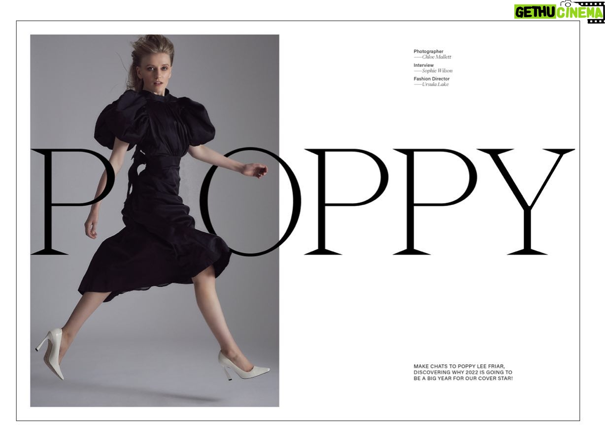 Poppy Lee Friar - 2K Likes - Thank you to @make_magazineuk for chatting with me! Check out the full interview and all the pretty damn cool pics - link in bio. 🎆 Happy New Year all! #poppyleefriar#2022#fashion