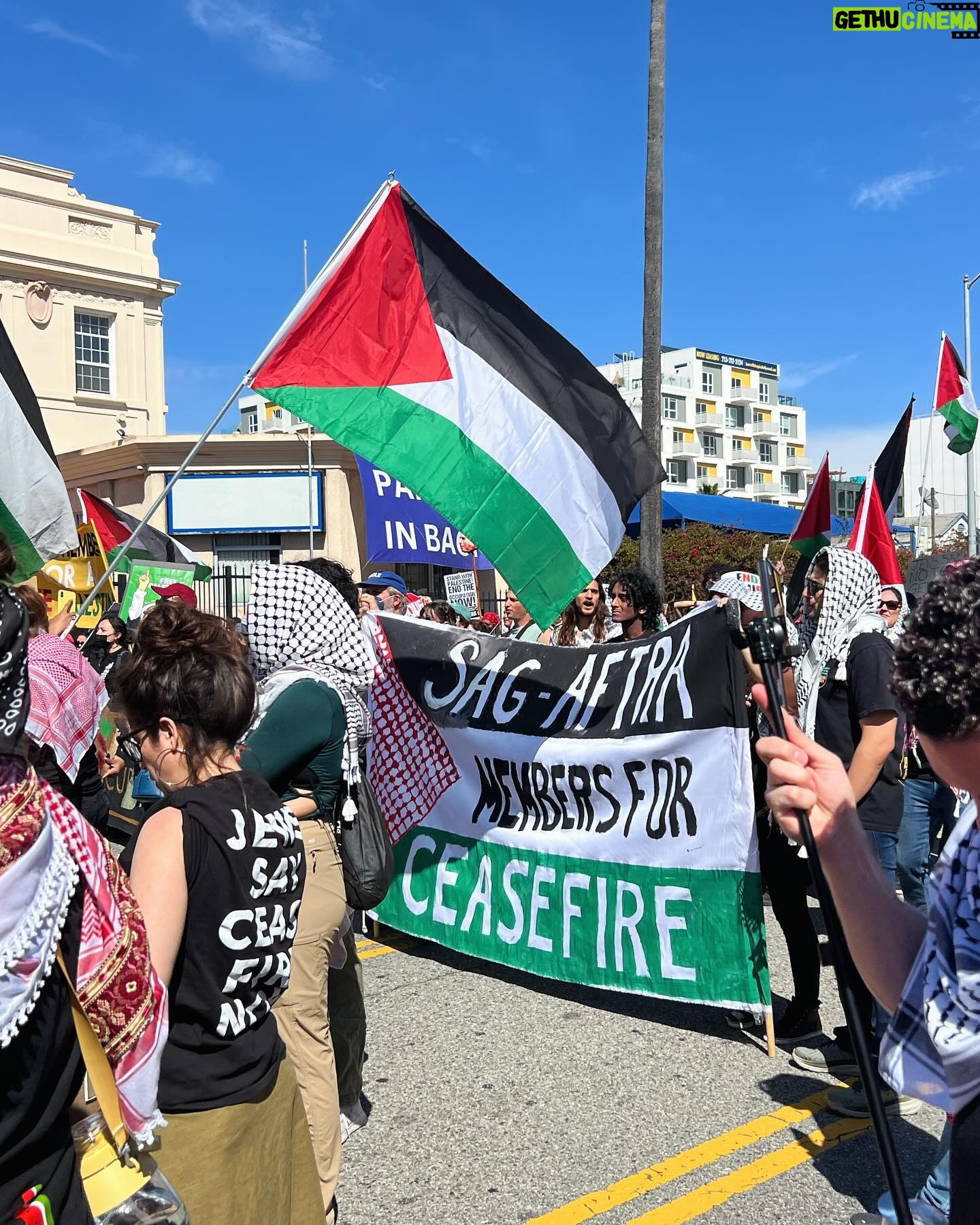 Poppy Liu - 5.8K Likes - i love unions and i love palestine and i love organizing with my fellow union workers to urge our guild leadership to demand an immediate and permanent ceasefire in gaza 🍉🍉🍉
“Until our Guild leadership is ready to do so, we will continue to call out our industry’s blindspots—rooted in American exceptionalism, racism, xenophobia, and war-industry propaganda. A better storytelling business is possible, and we can build it anew together.”
@sagaftramembersforceasefire @filmworks4pal @jvp.la