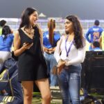 Poppy Jabbal Instagram – Karnataka Bulldozers 💙💙💙 

#bindugowda #ccl2024 #karnatakabulldozers #bangalore #kannada #kbd