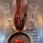 Poppy Jabbal Instagram - This was my Valentine Cake .... Healthy and yummy Recipe Skin 3 apples and pressure cook Deseed Cool them and mash with a spoon ( not a blender ) Melt dark chocolate, 70 to 80 percent dark chocolate 150 gms Add chocolate to mashed apples Mix and add a pinch of pink salt Transfer to a cake tin And refrigerate for 6 hours Yummy healthy cake it ready ,devour 😋 #healthycake #sugarfreecake #flourlesscake #yummy #cakerecipe #nobakecake #fruitcake