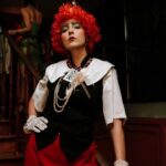 Poppy Jabbal Instagram – Drama is the key 

Alice went to wonderland and found the Red Queen , Queen of Hearts 

#halloween #halloweenmakeup #aliceinwonderland #queenofhearts
