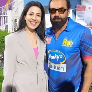 Poppy Jabbal Instagram - Some frames and moments are joyous 
This one is surely LIT

With #bobbydeol  @cclt20