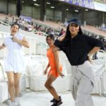 Poppy Jabbal Instagram – Get ready to groove as @poppyjabbal, @samyuktha_hegde and @jumana take center stage, lighting up the semi-finals with their infectious energy and dazzling dance moves! With every step and every beat, they bring the stadium to life, adding an extra layer of excitement to the cricketing action. Join in the fun as the girls cheer on their favorite teams and set the stage on fire! 

#CCL2024 from February 23rd – March 25th and will be Live on JioCinema and Sony Ten 5.

#A23 #Parle2020 #CCLSeason10 #Chalosaathkhelein #CCLonJioCinema #CelebrityCricketLeague #JioCinema

@a23rummy @parle2020cookies 
@bharathicementofficial @officialjiocinema @sonysportsnetwork