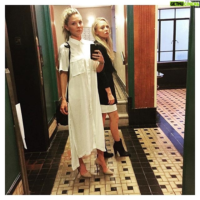 Portia Doubleday Instagram - #Repost @kaitlindday with @repostapp.
・・・
@portiadd and I posing for the full length. #ootd love mixing designer and cheap