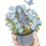 Posuka Demizu Instagram - Nemophila🔹