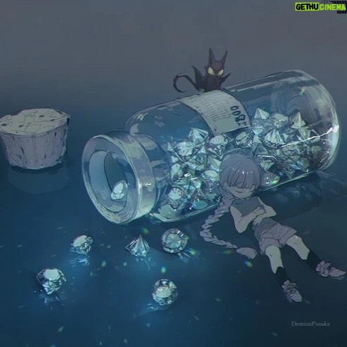 Posuka Demizu Instagram - Fragment of a good night's sleep
