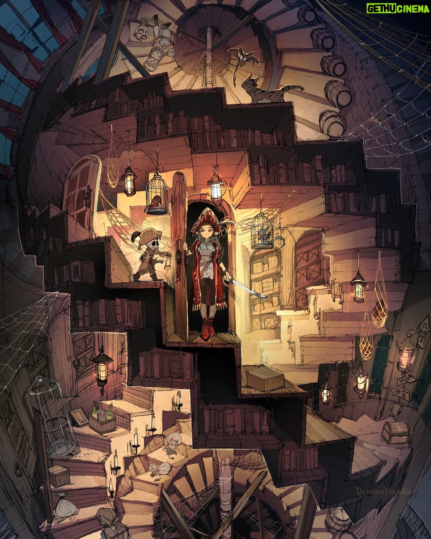 Posuka Demizu Instagram - Labyrinth hideout. ーー Hey hey hey happy Halloween!🎃