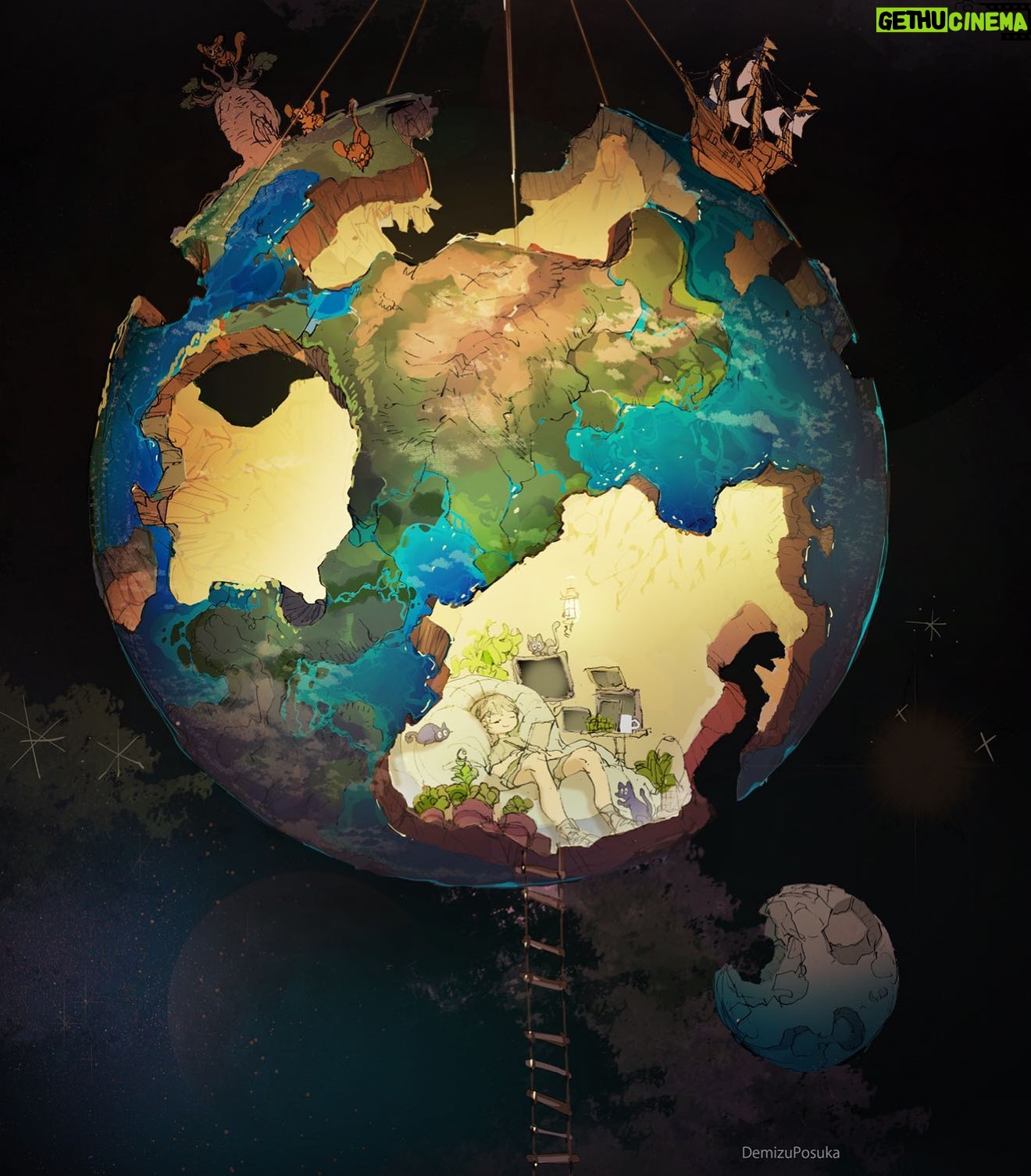 Posuka Demizu - 17.9K Likes - Planet room🌏