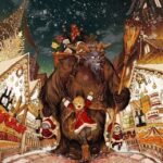 Posuka Demizu Instagram – 🎄Christmas market🎄
ーーー
Do you know Krampus?  They are monsters that kidnap bad kids, but today is a day without bad kids.