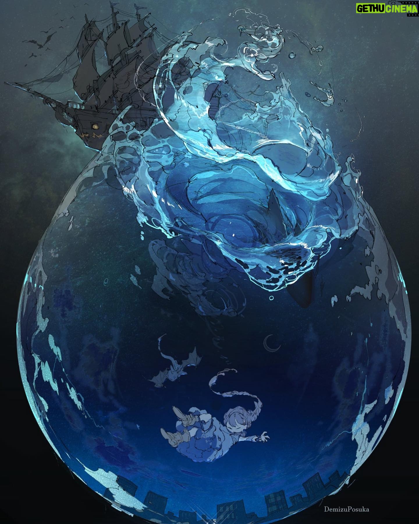 Posuka Demizu - 19.4K Likes - “I don't need a lifeboat anymore because it's a special night.”