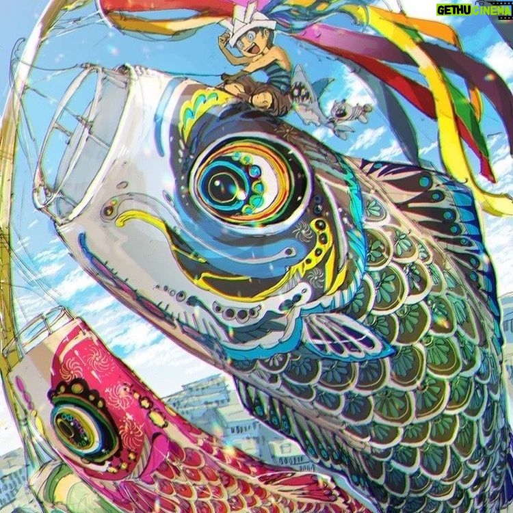 Posuka Demizu - 21.4K Likes - Higher than the roof!
✨🎏Koinobori🎏✨