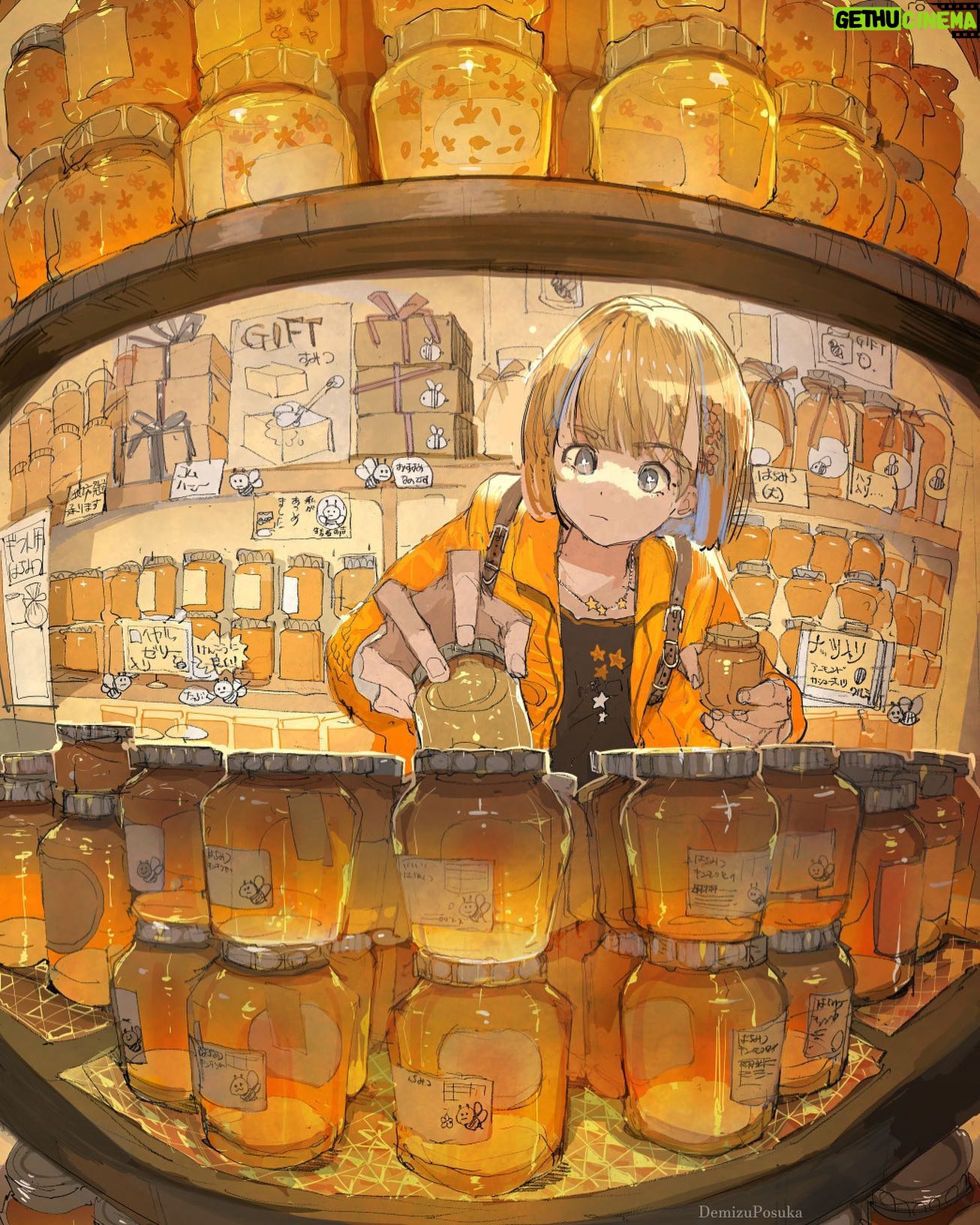 Posuka Demizu - 21K Likes - Honey shop🍯