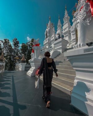 Pradaini Surva Instagram - Allowing every experience to be deep 
and intentionally noticing richness in every moment .
-
-
-
wandering around 
White pagoda 📍 chiang mai 
-
@pickyourtrail @verandaresort