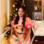 Prakriti Shrestha Instagram - My life bundle of fluff and joy 🦋♥️ @leo.thehero2022