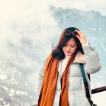 Prakriti Shrestha Instagram - Forever mountain girl 🏔️ ☁️