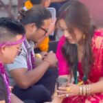 Prakriti Shrestha Instagram - The most memorable Bhai Tika and bidding farewell also 🥺🥺🥺