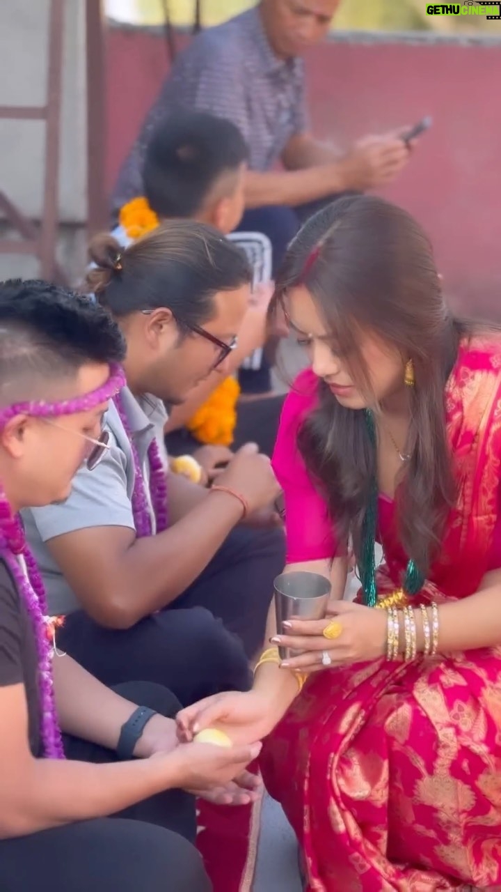 Prakriti Shrestha Instagram - The most memorable Bhai Tika and bidding farewell also 🥺🥺🥺