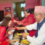 Prakriti Shrestha Instagram - #bestdashainever #latepost The feeling of being with my family is surreal. It’s the best feeling to know how much I m loved and blessed to be surrounded by those who want nothing but the best for me. Thank you, my family for all the love and keeping me grounded. I love you all 💕💕