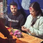 Prakriti Shrestha Instagram - #bestdashainever #latepost The feeling of being with my family is surreal. It’s the best feeling to know how much I m loved and blessed to be surrounded by those who want nothing but the best for me. Thank you, my family for all the love and keeping me grounded. I love you all 💕💕