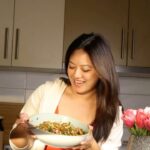 Prakriti Shrestha Instagram - Featuring: @big_bazar2024 #prakritishrestha #prakriti #foryou #nepalisong #foryoupage #prakritian #bigbazarglenroy #soybeanchoilarecipe #soybeanchoila #maseurakochoila