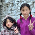 Prakriti Shrestha Instagram - Meet my lil friends from Marpha, Mustang. They were the sweetest munchkins who made my day and treated me the best. Hami Nepali ko khubi nai ho… jasko pani man pagalna sakne ☺️.. ki kaso? 😉