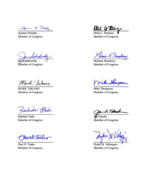 Pramila Jayapal Instagram - I and @repmadeleinedean led 55 other members, in calling on the Biden administration to enforce U.S. law and withhold offensive aid to Israel that can be used for a Rafah assault.

We all must keep working to achieve a lasting ceasefire to save lives, return hostages, and build a path toward security for all.