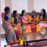 Pranathy Sadhanala Instagram - నవ్వుతూ బ్రతకాలిరా 🧡🩷 @meenazsha @anu_bhattaram @renusreetalks @nagaonlineboutique @sandhyagayatri_challa #behappybehealthy #friendshipgoals #