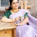 Pranathy Sadhanala Instagram - శుభోదయం నేస్తాలు💜💚 This beautiful saree @charvik_collections_1 *COST <~ 2550/- Free shipping $ *WCT Brand presents* * Soft party wear Georgette sarees with allover zari cut dollar butties *Beautiful Scalloped Rose embroidery designer borders *Pure pattu Blouse as shown in pic https://chat.whatsapp.com/Bth1UEwl0lz59ZzxjKURRq Jewelry @sreeyashjewels Necklace #goodmorning #godblessyouall #jaragandijaragandisong #ramcharan #kairaadvani #gamechanger #reelitfeelit #explorepage #pranathymanasupalike