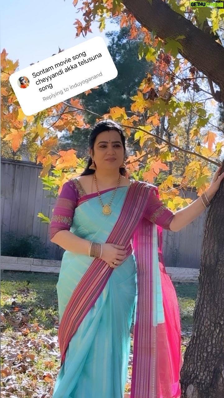 Pranathy Sadhanala Instagram - శుభోదయం నేస్తాలు🩵💜 on Request 🫶🏻 తెలుసునా తెలుసునా saree @niru_s_collections #goodmorning . #godblessyouall . #bepositive . #telusunatelusuna . #sontham . #pranathymanasupalike