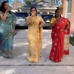 Pranathy Sadhanala Instagram - డ్రాఫ్ట్స్ లో ఉన్నవి పోస్ట్ చేద్దాం అనుకున్నా ఇది దొరికింది.మేము గిట్లనే ప్రాక్టీస్ చేస్తామన్నమాట 😀🫶🏻 @meenazsha @anu_bhattaram @roja4rocks #bffs #pranathymanasupalike