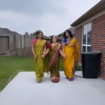 Pranathy Sadhanala Instagram - దోస్తీ 💛🩷💚 @anu_bhattaram @roja4rocks #bffs #reelitfeelit #pranathymanasupalike