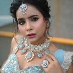 Pratiksha Rai Instagram – Mua:@makeover_rituu 
Hair:@sunita hairstylist 
Edited by: lokesh_learns 
Outfit : @paaneri_dadar

#summervibes#lehnga#desingerlehenga#skybluelehnga #floraldresses#colourfuldress#hat#mumbai#actorlife#photoshoot#outdoorshoot#potraitshoot#portraitphotography#pratiksharai#indiantelevision#desingerlehngamumbai#engagementlook#indianweddinglook#indianbridaljewellery#indianbride