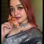 Pratyusha Paul Instagram - No kala jadu needed, saree,kajal & bindi are enough..🖤🪞🕊️🥀 . . . . . . . . . . . . . . . . . . . . . . . . . #saree #sareelove #sareefashion #bengali #bengaligirl #bengaliactressworld #fashion #ethnicwear #blacksaree #desi #desigirl #explore #foryou #trending #kajal #eyes #makeup #bengalisong #bengalibeauty #