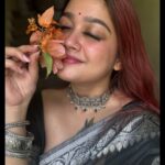 Pratyusha Paul Instagram - No kala jadu needed, saree,kajal & bindi are enough..🖤🪞🕊️🥀 . . . . . . . . . . . . . . . . . . . . . . . . . #saree #sareelove #sareefashion #bengali #bengaligirl #bengaliactressworld #fashion #ethnicwear #blacksaree #desi #desigirl #explore #foryou #trending #kajal #eyes #makeup #bengalisong #bengalibeauty #